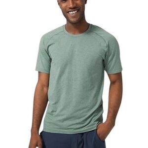 LULULEMON METAL VENT TECH SHORT SLEEVE 2.0 SHIRT SEA WATER/TIDEWATER TEAL GREEN